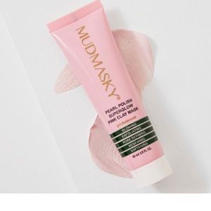 MUDMASKY® Pearl Polish Super Glow Pink Clay Mask